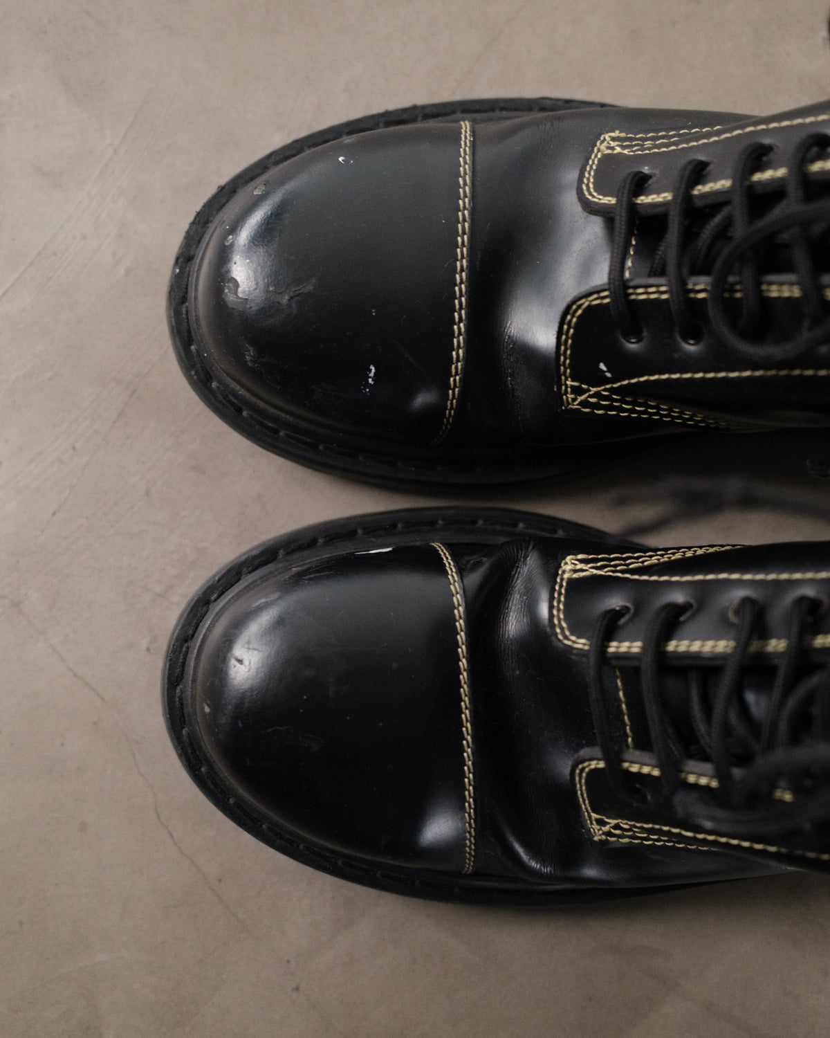 BALENCIAGA Lace-Up Boots