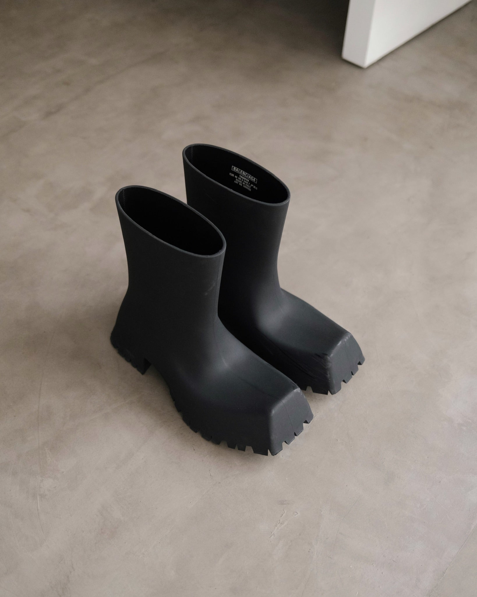 BALENCIAGA Tropper Rubber Boots