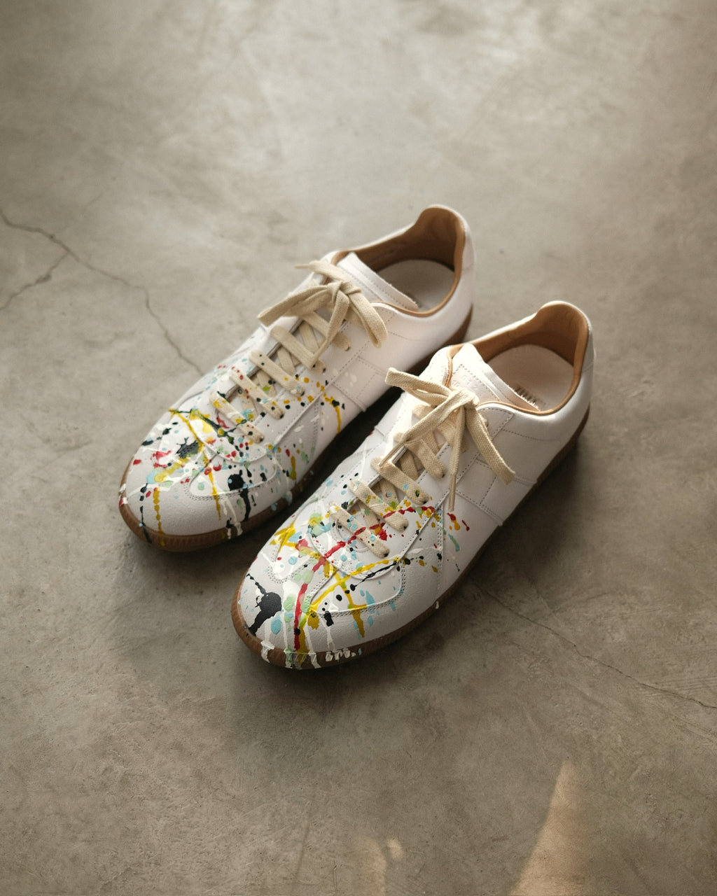 MAISON MARGIELA Replica Paint Low - Top Sneaker