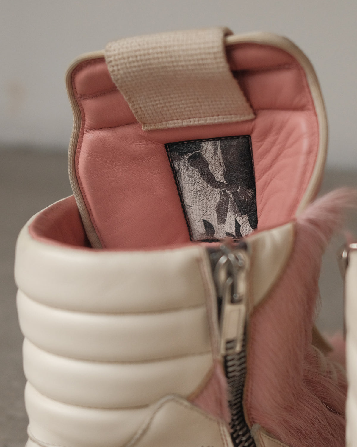 SS23 Rick Owens Pony Hair Geobasket
