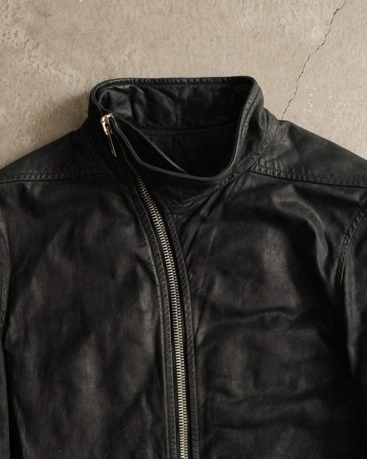 FW12 Rick Owens Mollino Leather Jacket