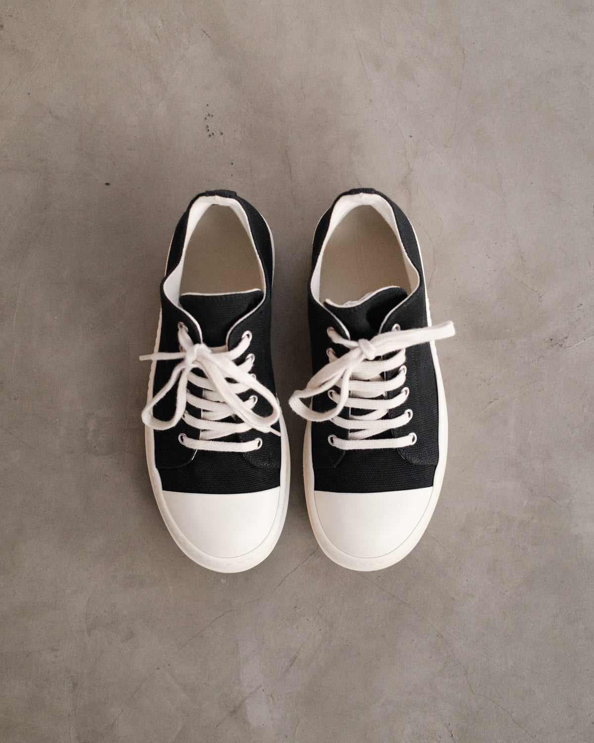 RICK OWENS Drkshdw Low-Top Ramones