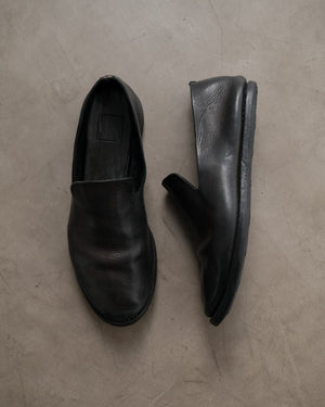 GUIDI Leather Loafer Shoes