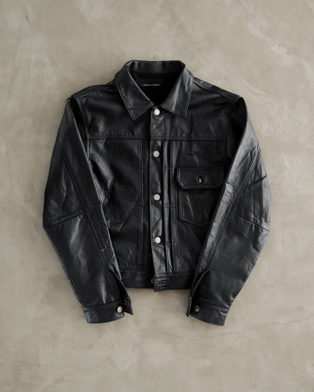 MOTOGALLERIA Burnout 1 Type Leather jacket