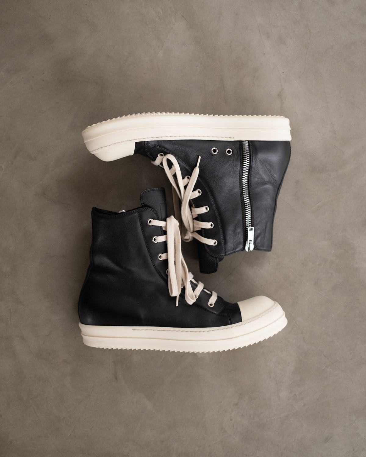 RICK OWENS SS17 Mainline High-Top Ramones
