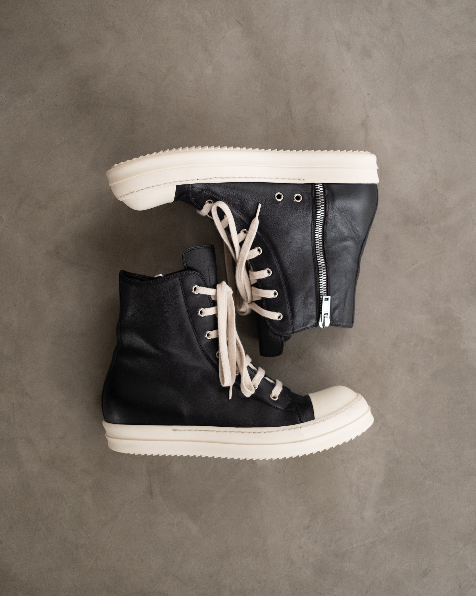 RICK OWENS SS17 Mainline High-Top Ramones