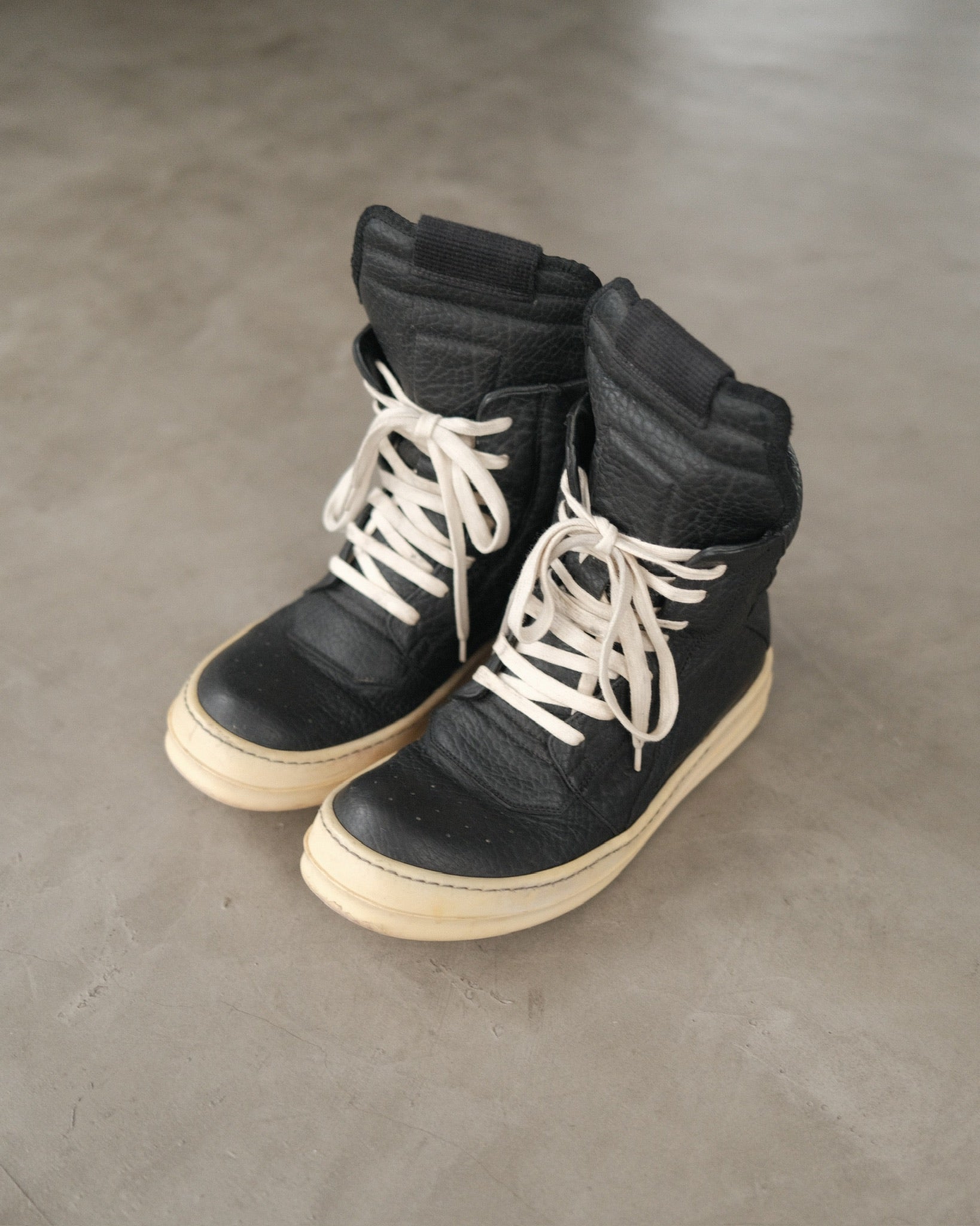 RICK OWENS FW15 Geobasket Sneaker – Around The Shoes