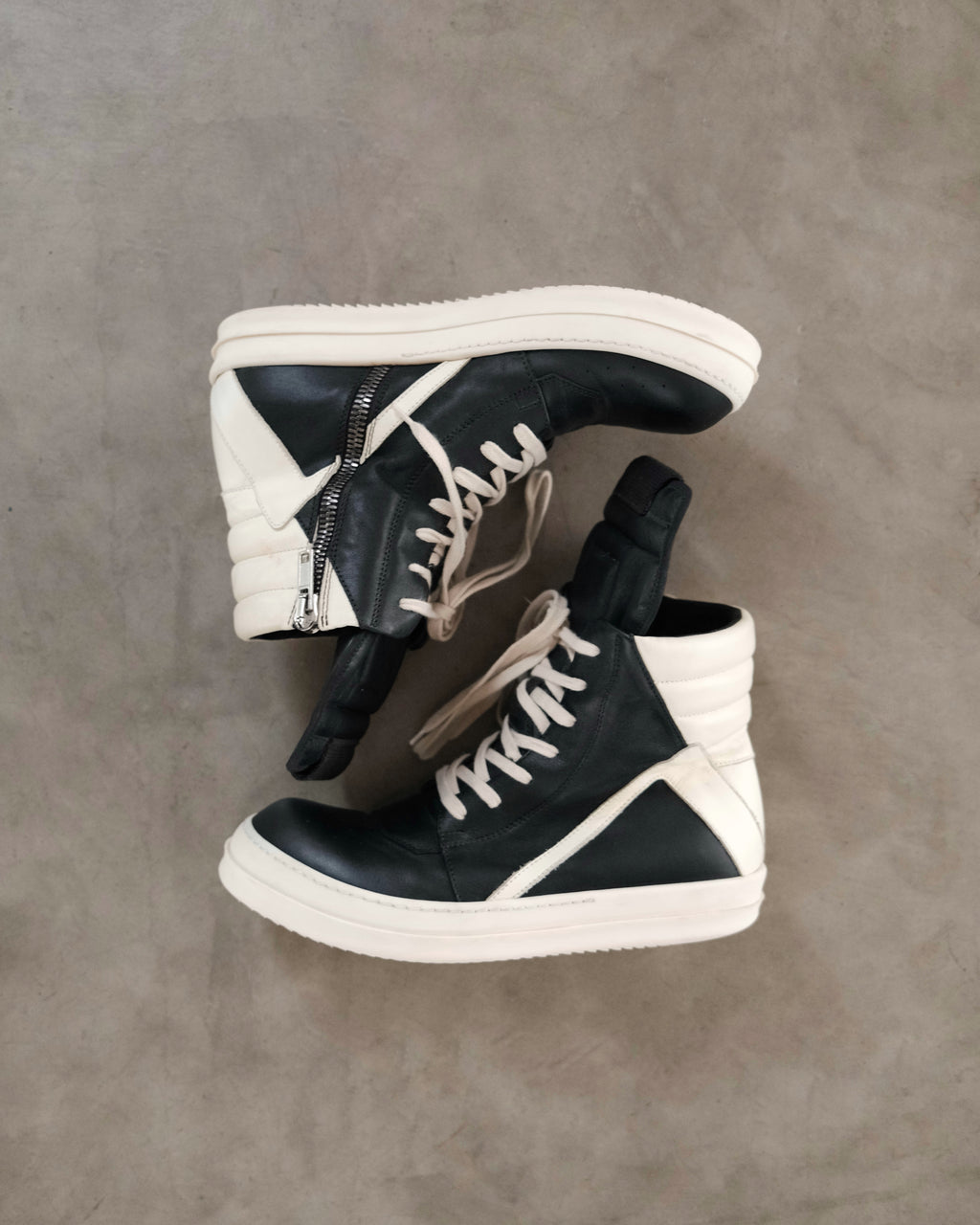 SS16 RICKOWENS Geobasket Sneaker