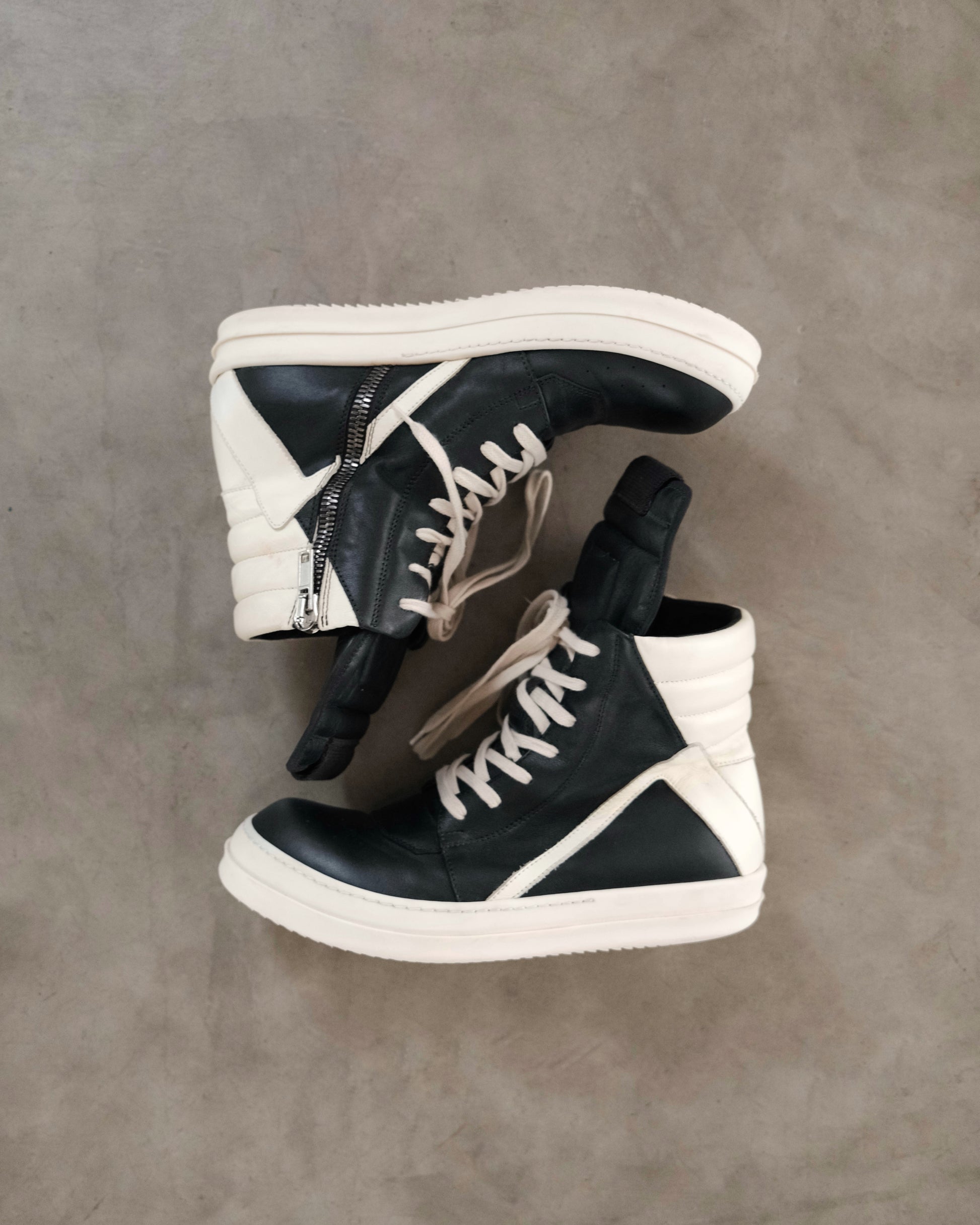SS16 RICKOWENS Geobasket Sneaker