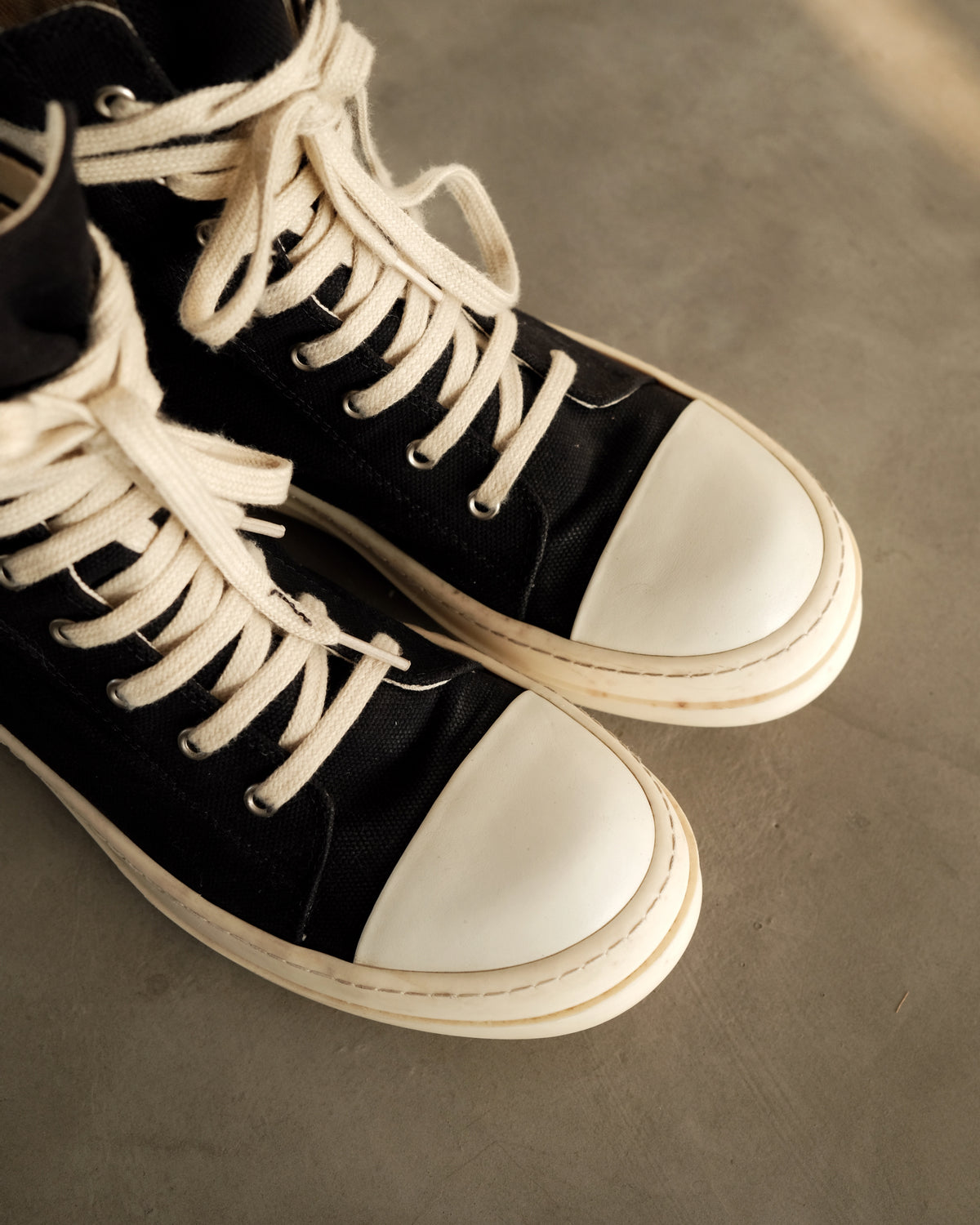 RICK OWENS Drkshdw High Ramones Sneakers