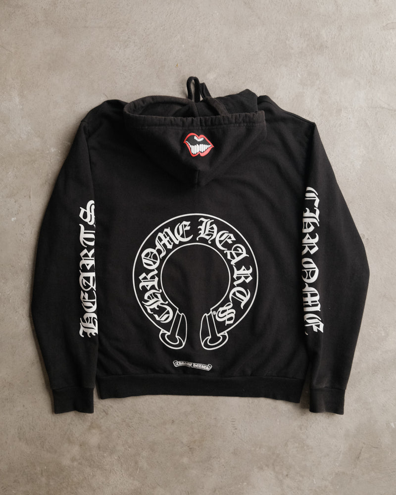 Chrome Hearts × Matty Boy Chomper Horseshoe Pullover Hoodie