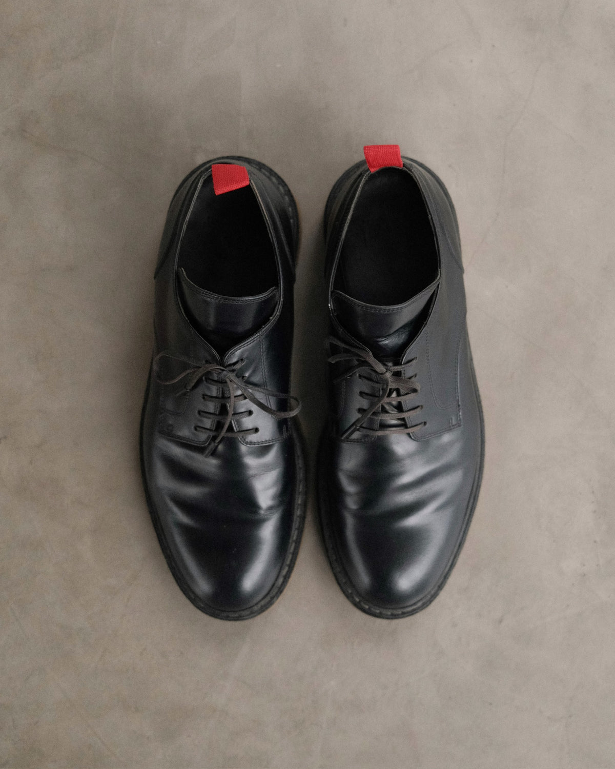 424 INC Leather Derby Shoes