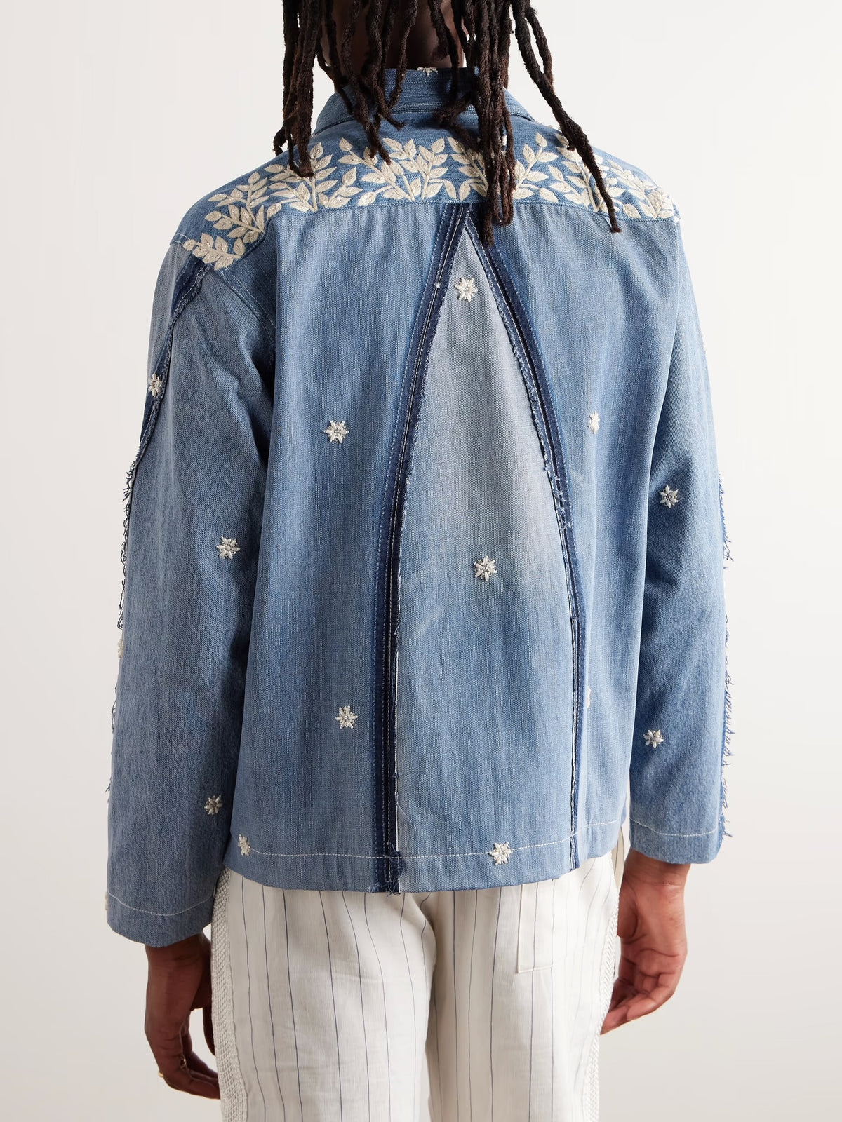 KARTIK RESEARCH Embroidered Embellished Sequined Shirt