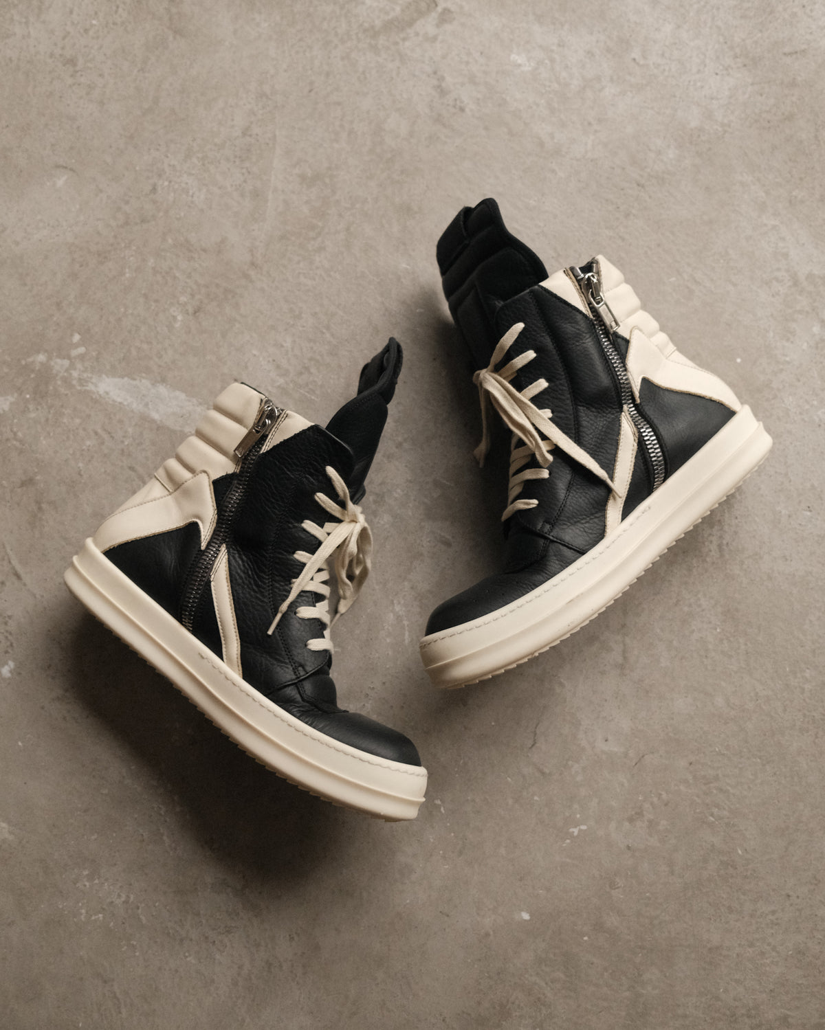 SS24 Rick Owens Geobasket Sneakers
