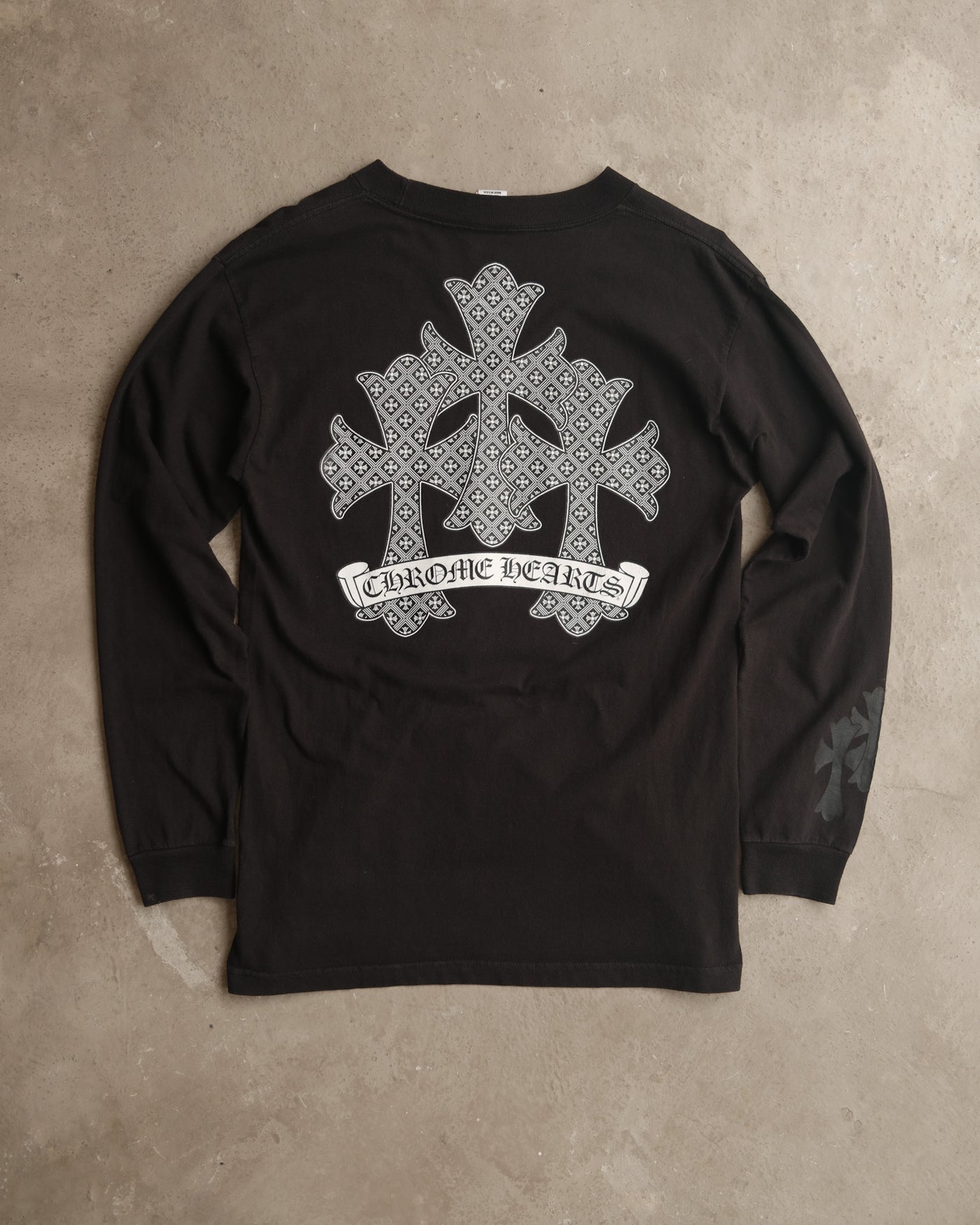 90s Chrome Hearts Triple Cross Hollywood Longsleeve