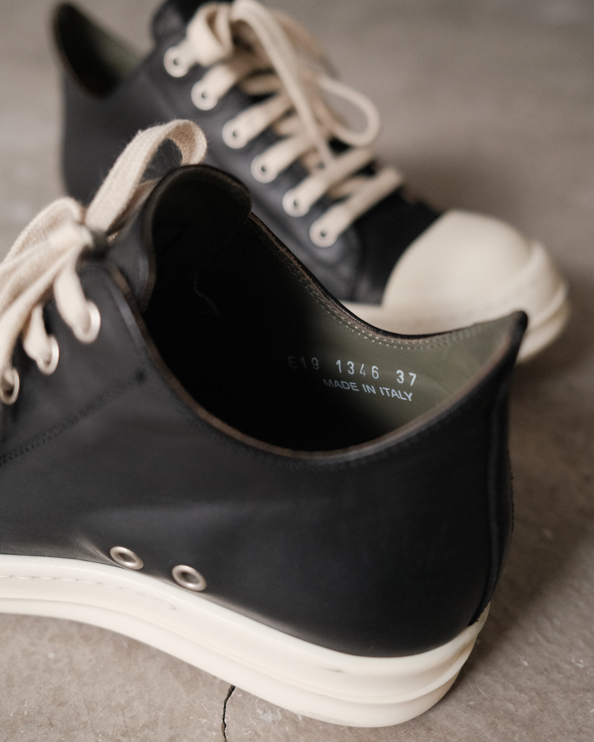 Ss19 Rick Owens Mainline Low Sneakers