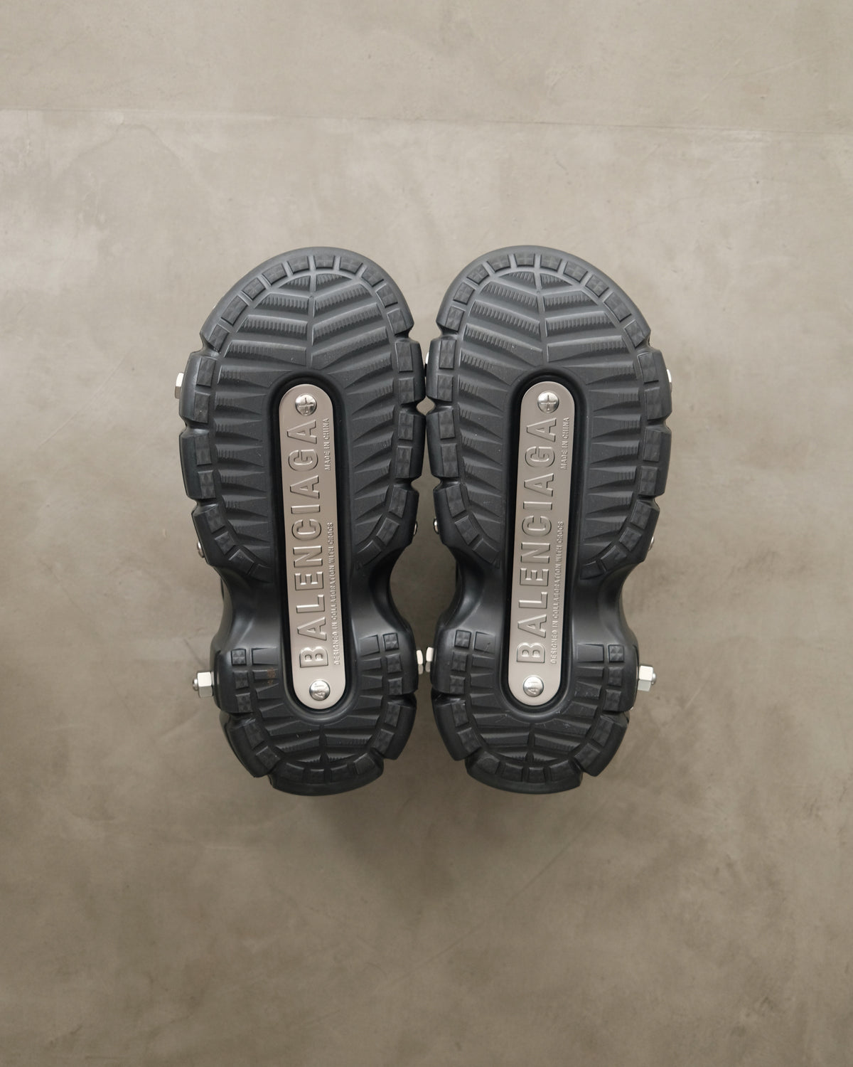 BALENCIAGA x CROCS Platform Mules