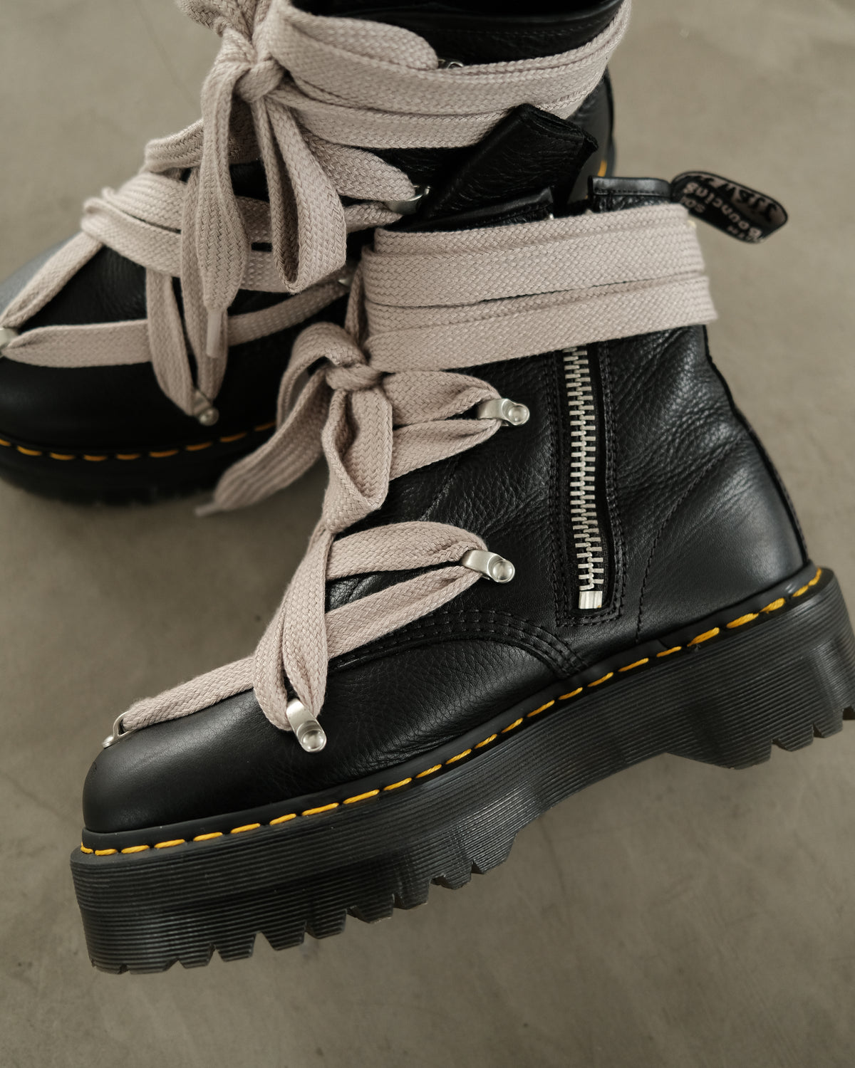 1460 Dr Martens Rick Owens Leather Platform Boots