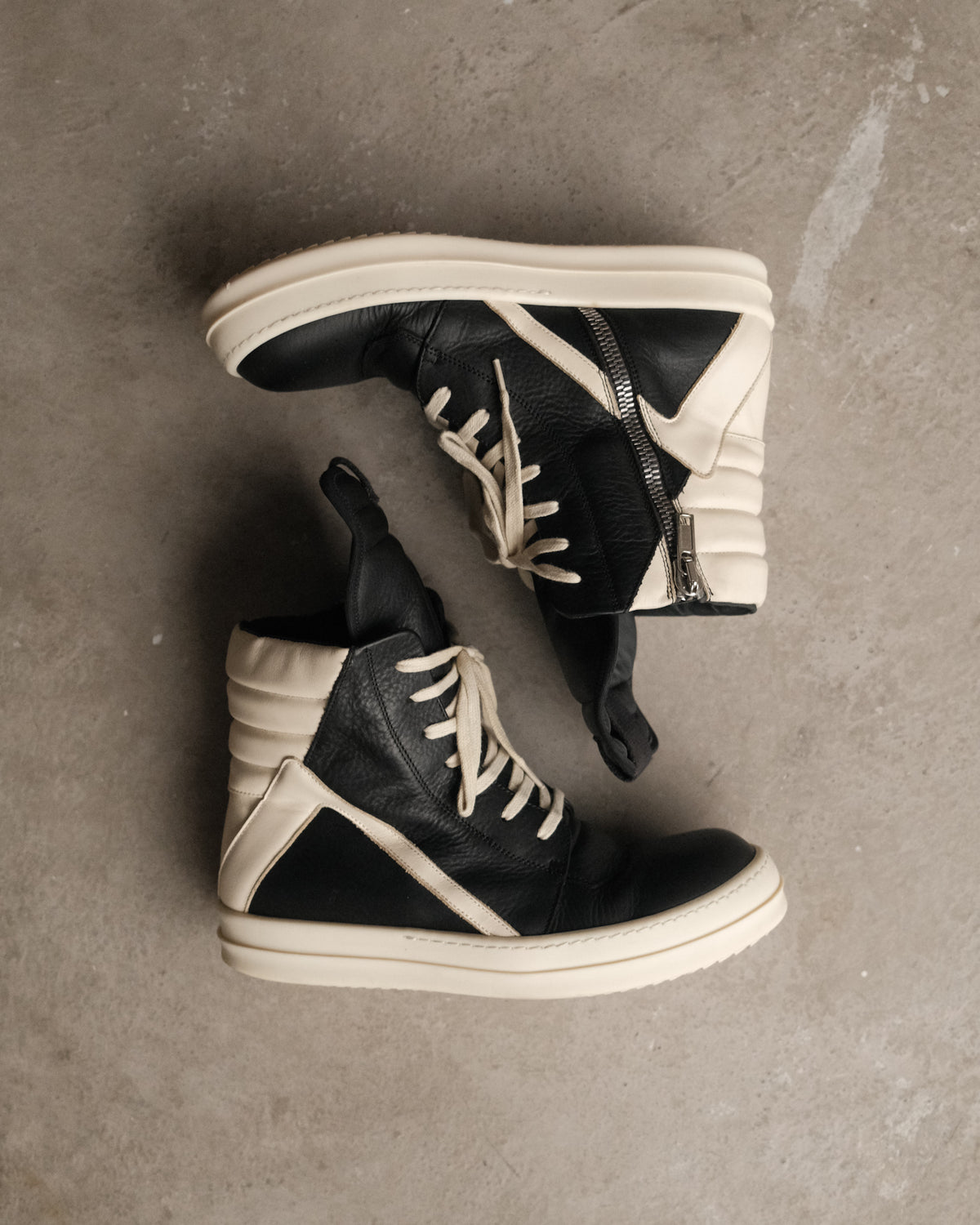 SS24 Rick Owens Geobasket Sneakers