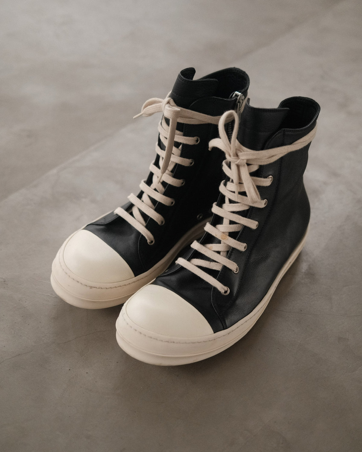 RICK OWENS SS17 Mainline High-Top Ramones