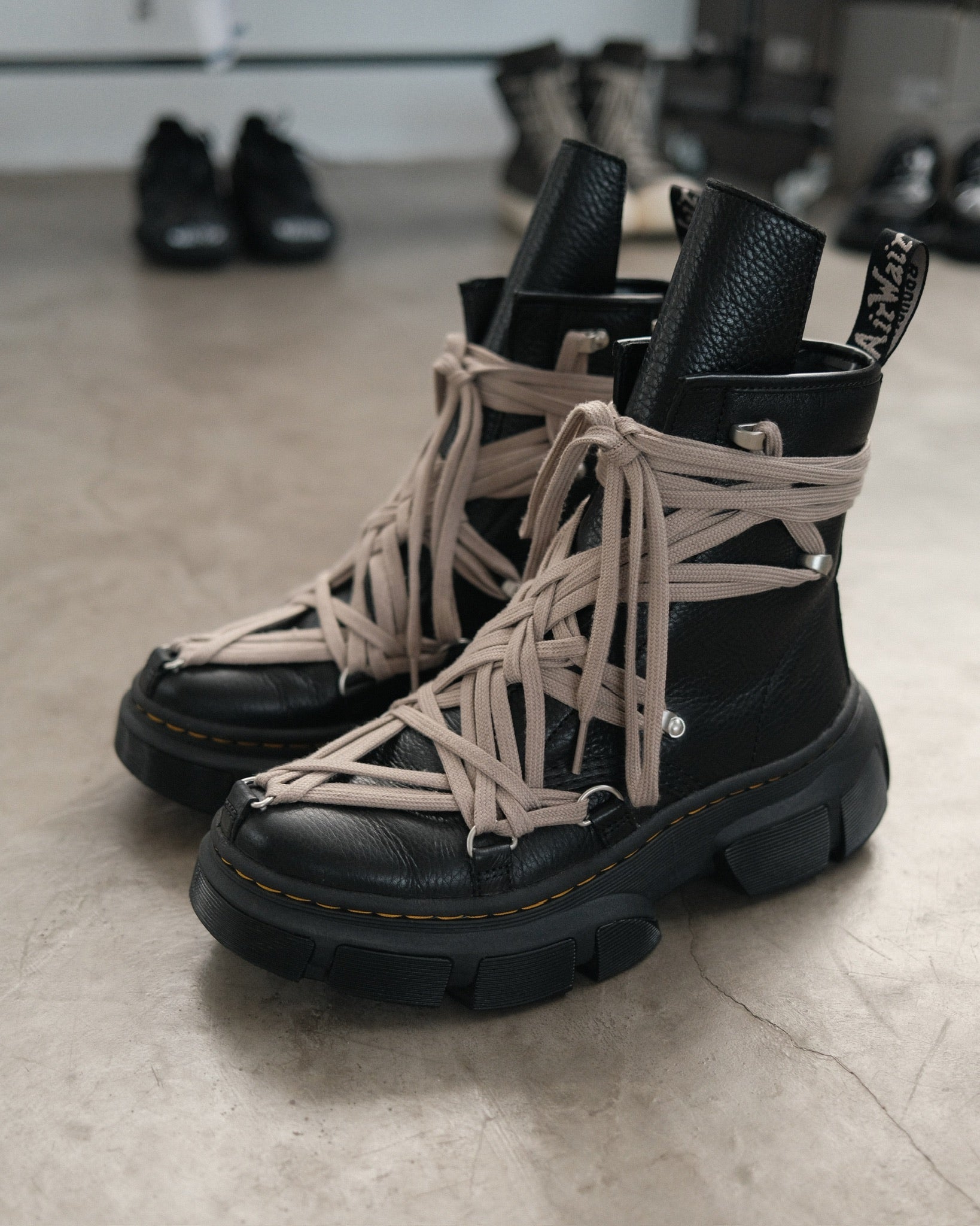 Dr.Martens X Rick Owens 1460 DMXL Mega Boots – Around The Shoes