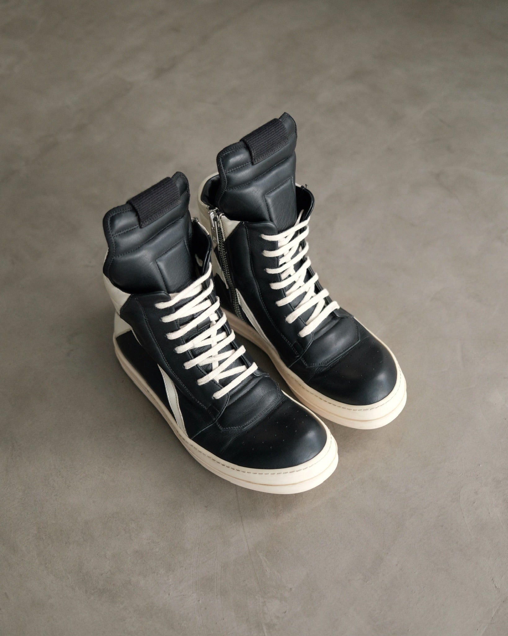 SS15 RICKOWENS Geobasket Sneaker – Around The Shoes