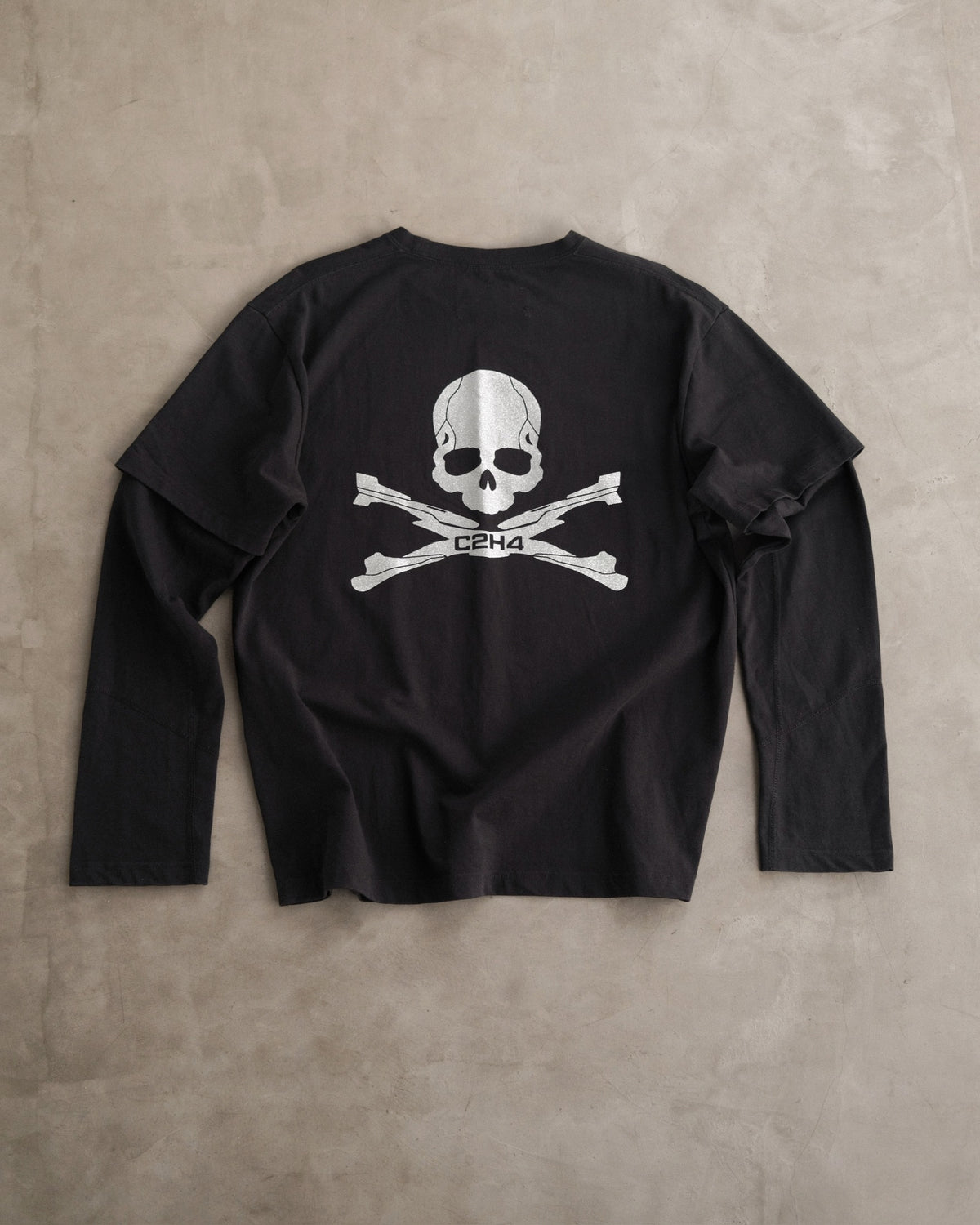 C2H4 X MASTERMIND JAPAN Double Layer Long Sleeve T-Shirt