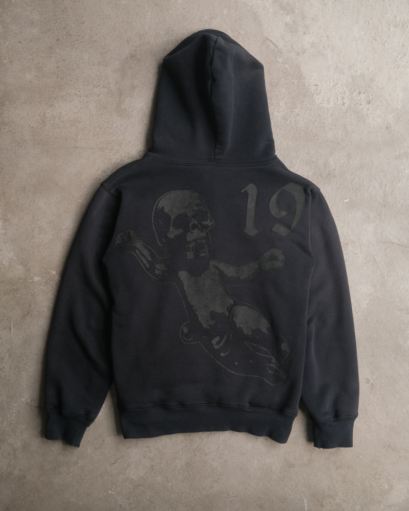 00’ Chrome Hearts Foti Horseshoe Skeleton 19 Zip-Up Hoodie