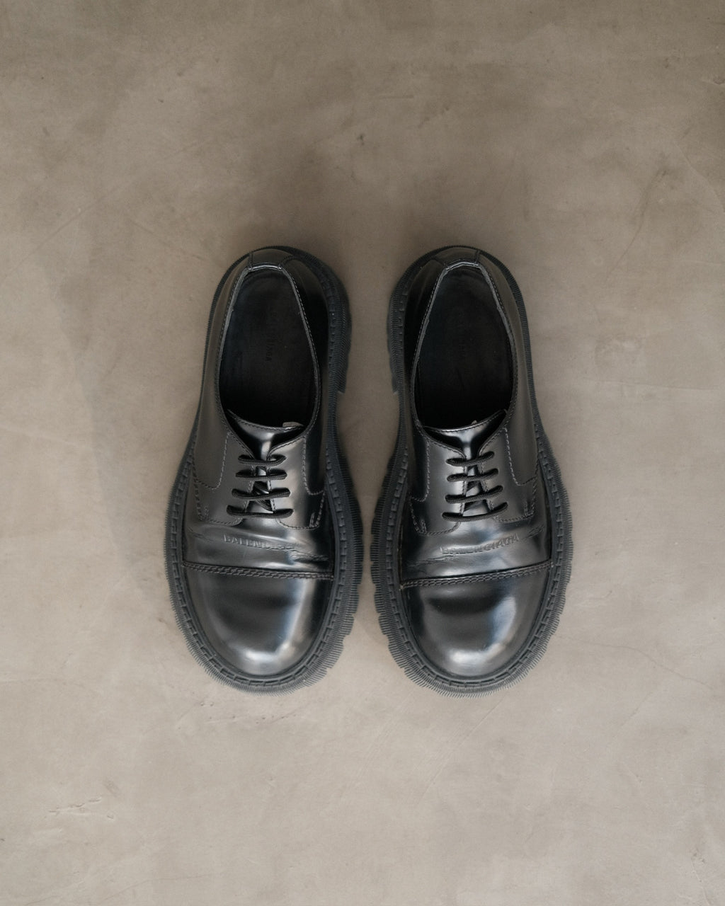 BALENCIAGA Tractor Derby Shoes