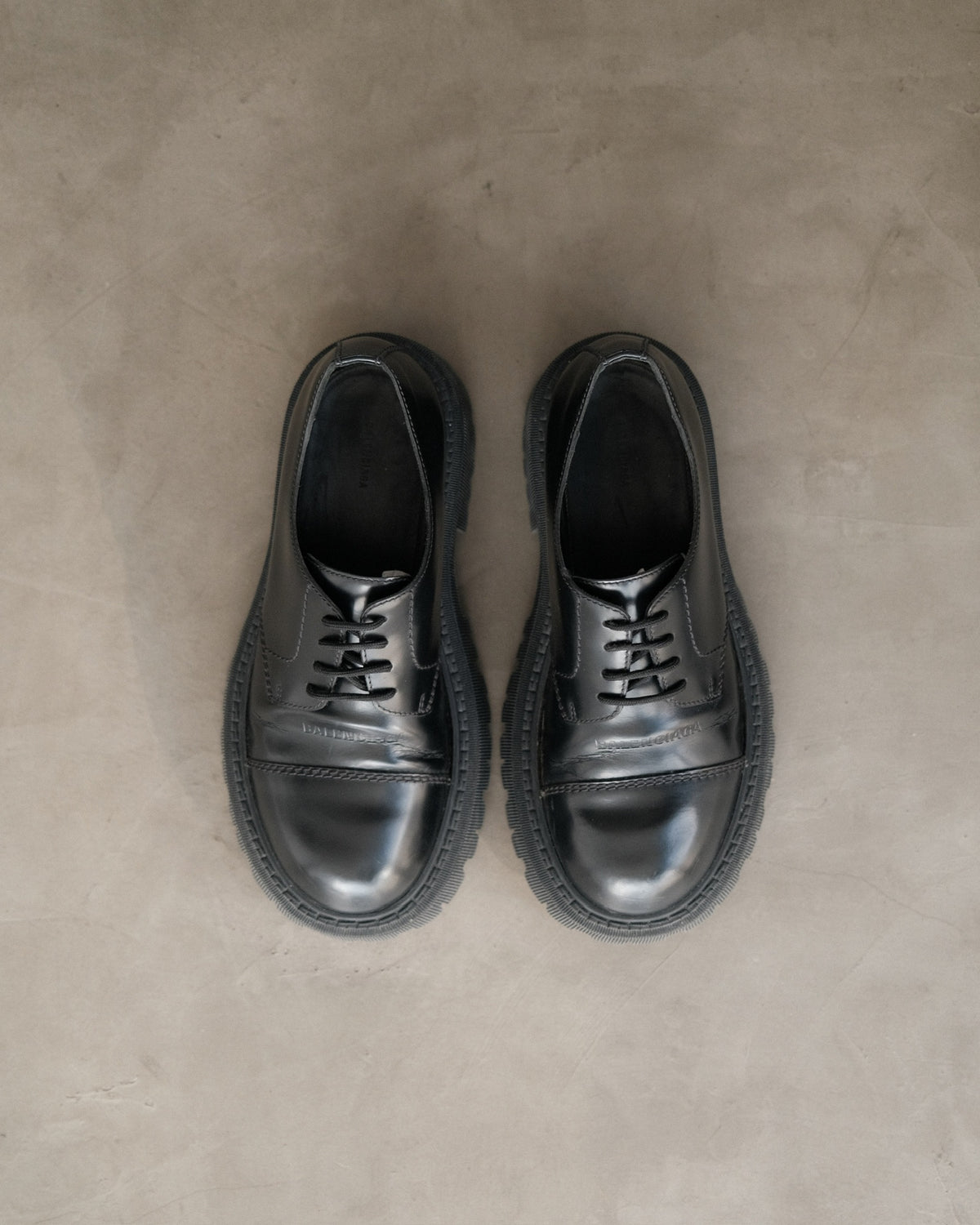 BALENCIAGA Tractor Derby Shoes