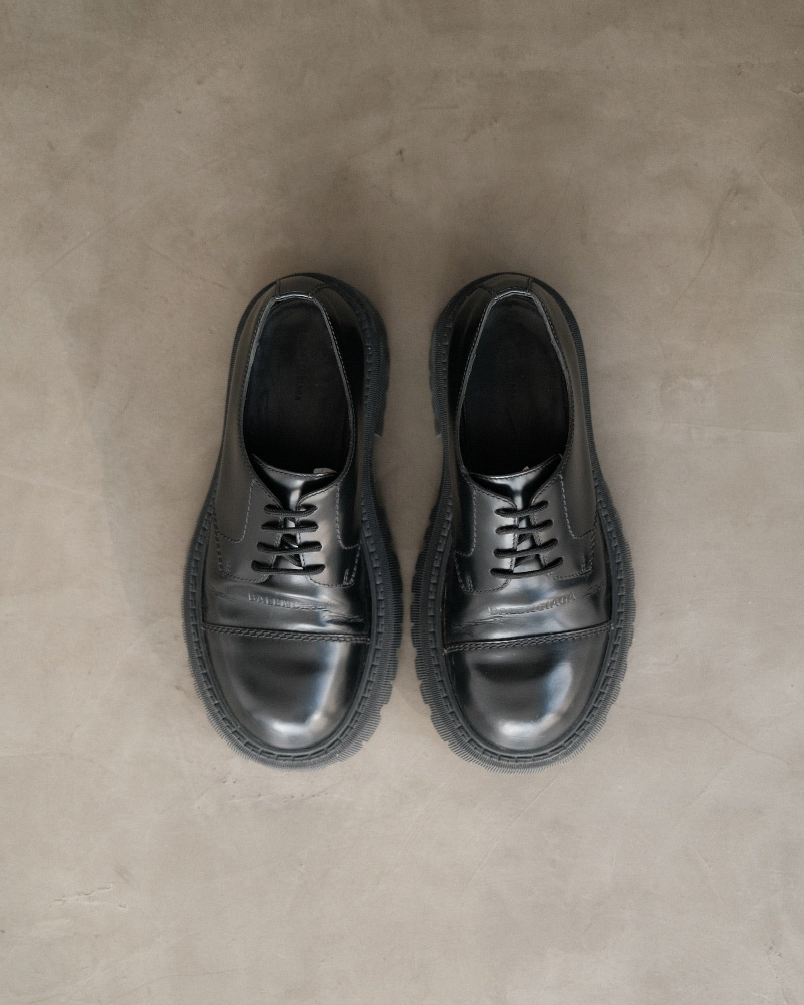 BALENCIAGA Tractor Derby Shoes