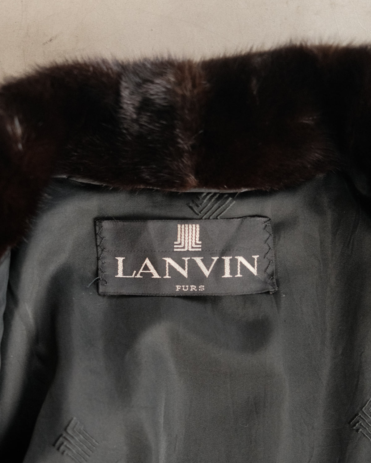 Vintage LANVIN Mink Cost
