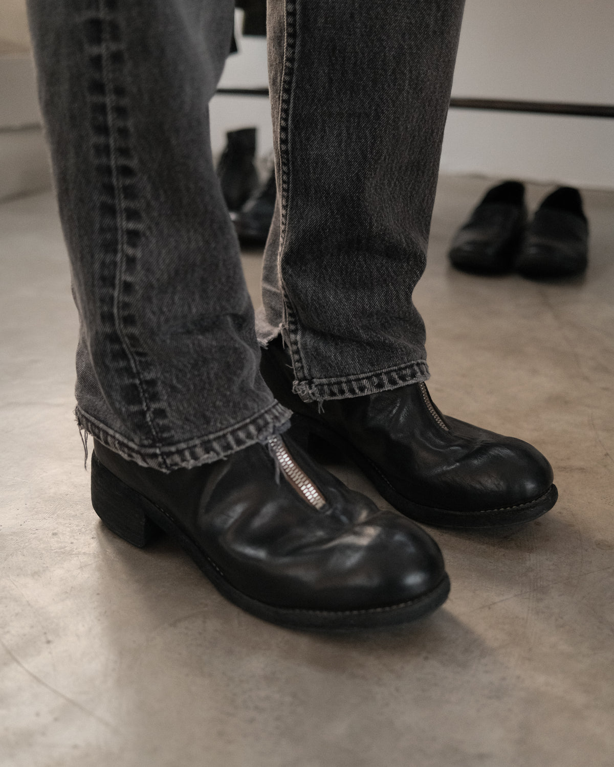 GUIDI PL2 Horse Leather Boots