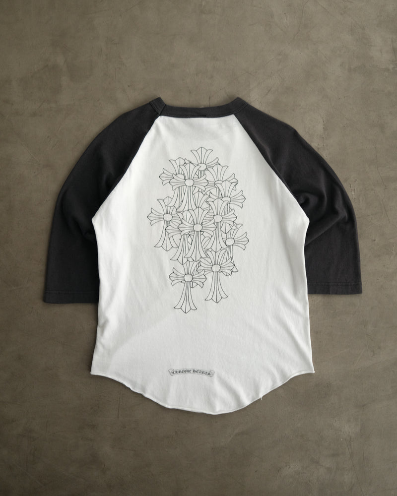 Vintage CHROME HEARTS Multi Cross Raglan