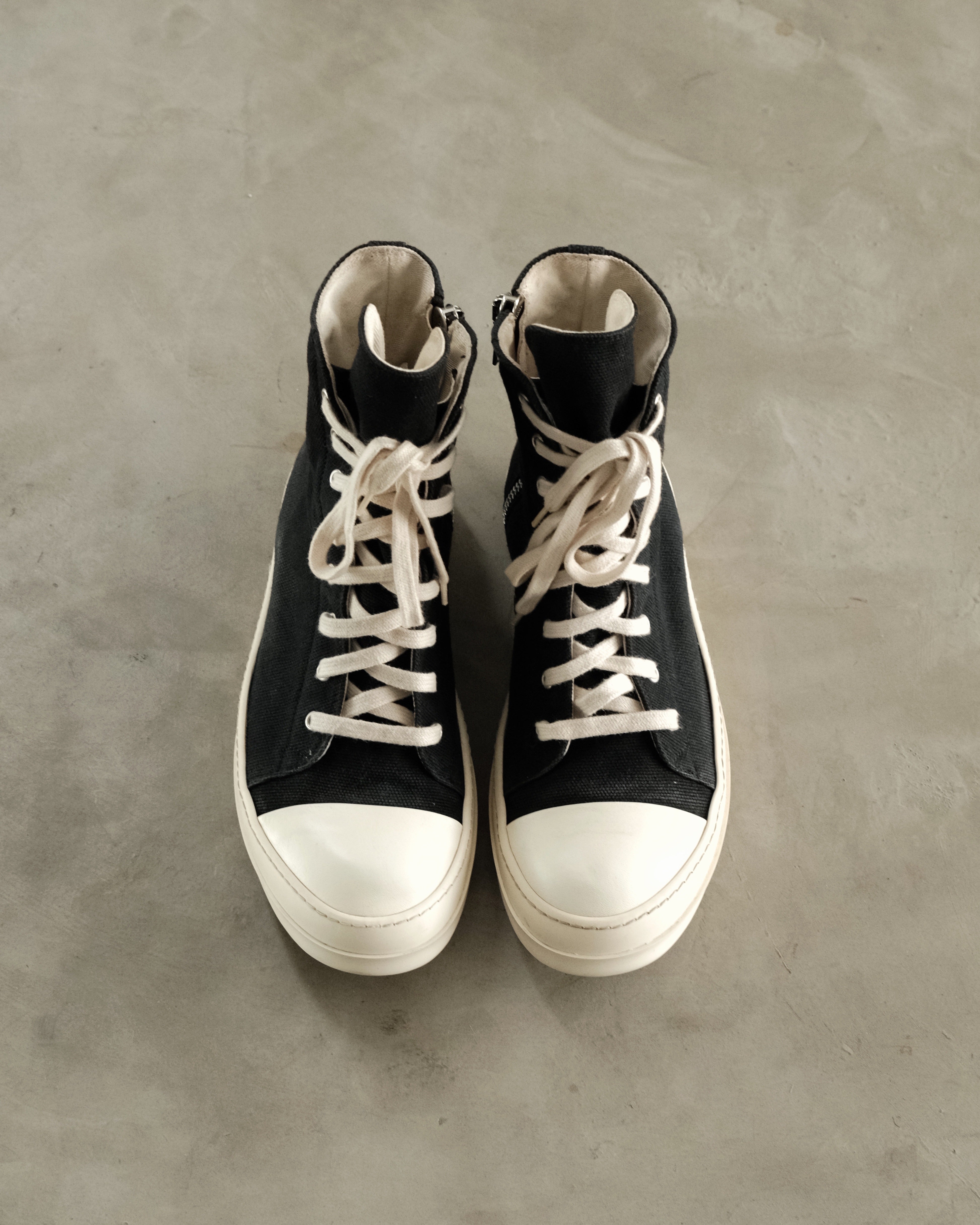 RICK OWENS Drkshdw Ramones High-top Sneakers – Around The Shoes