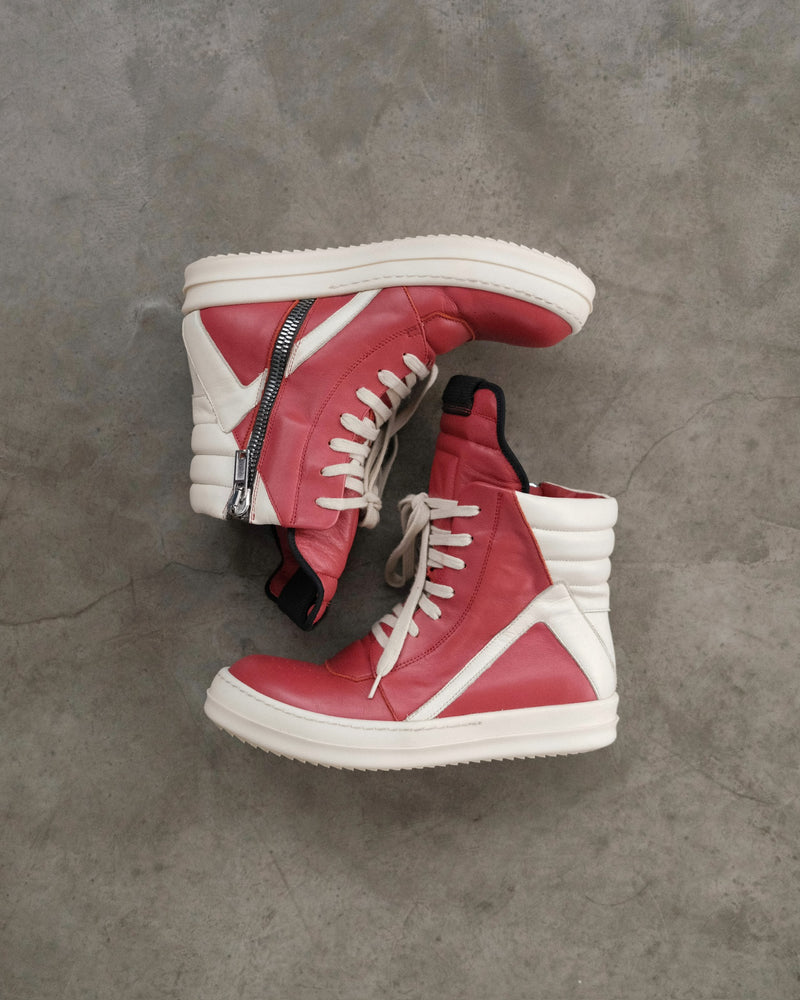 RICK OWENS Ss22 Geobasket Sneaker