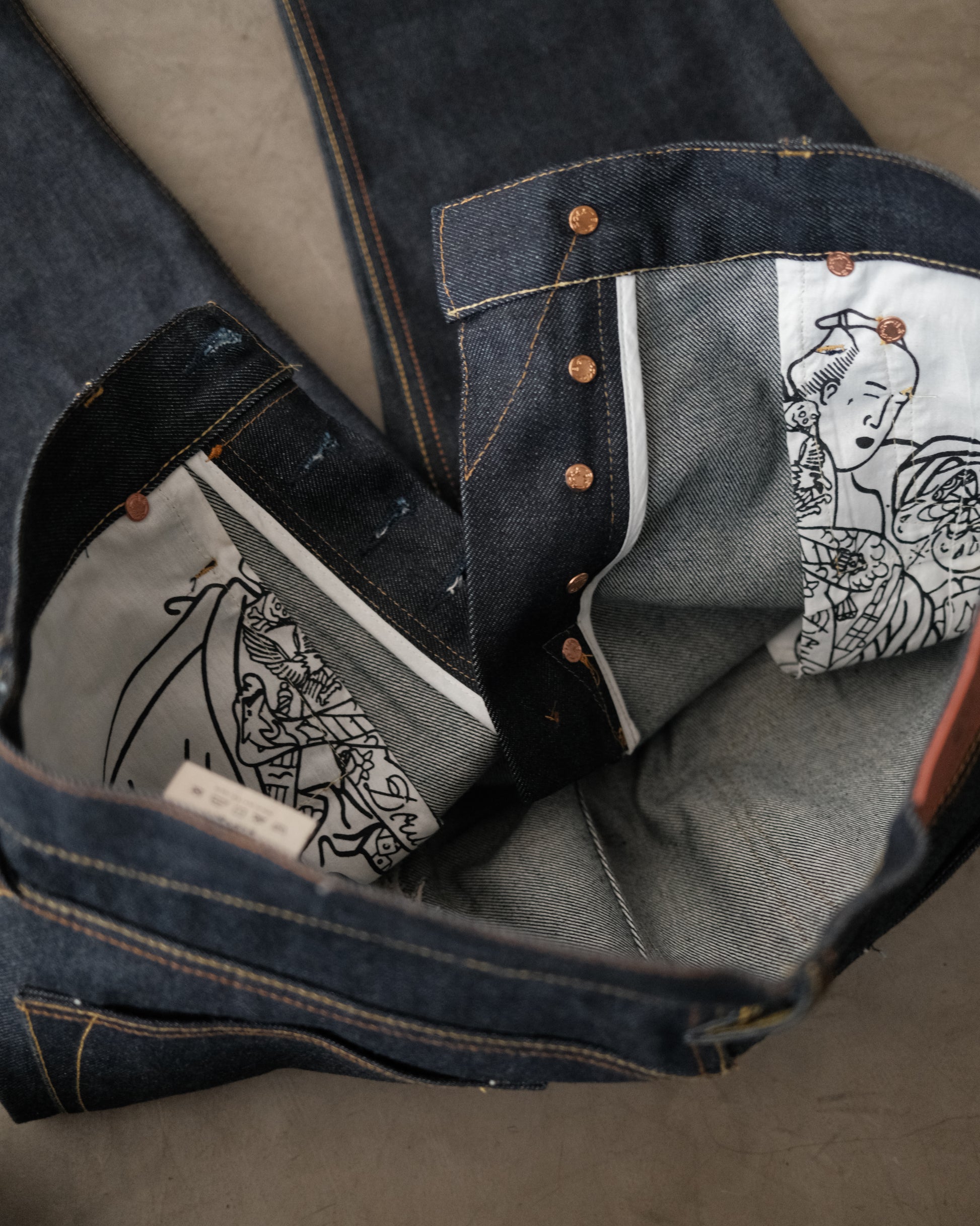 EVISU Dragon Daicock Denim