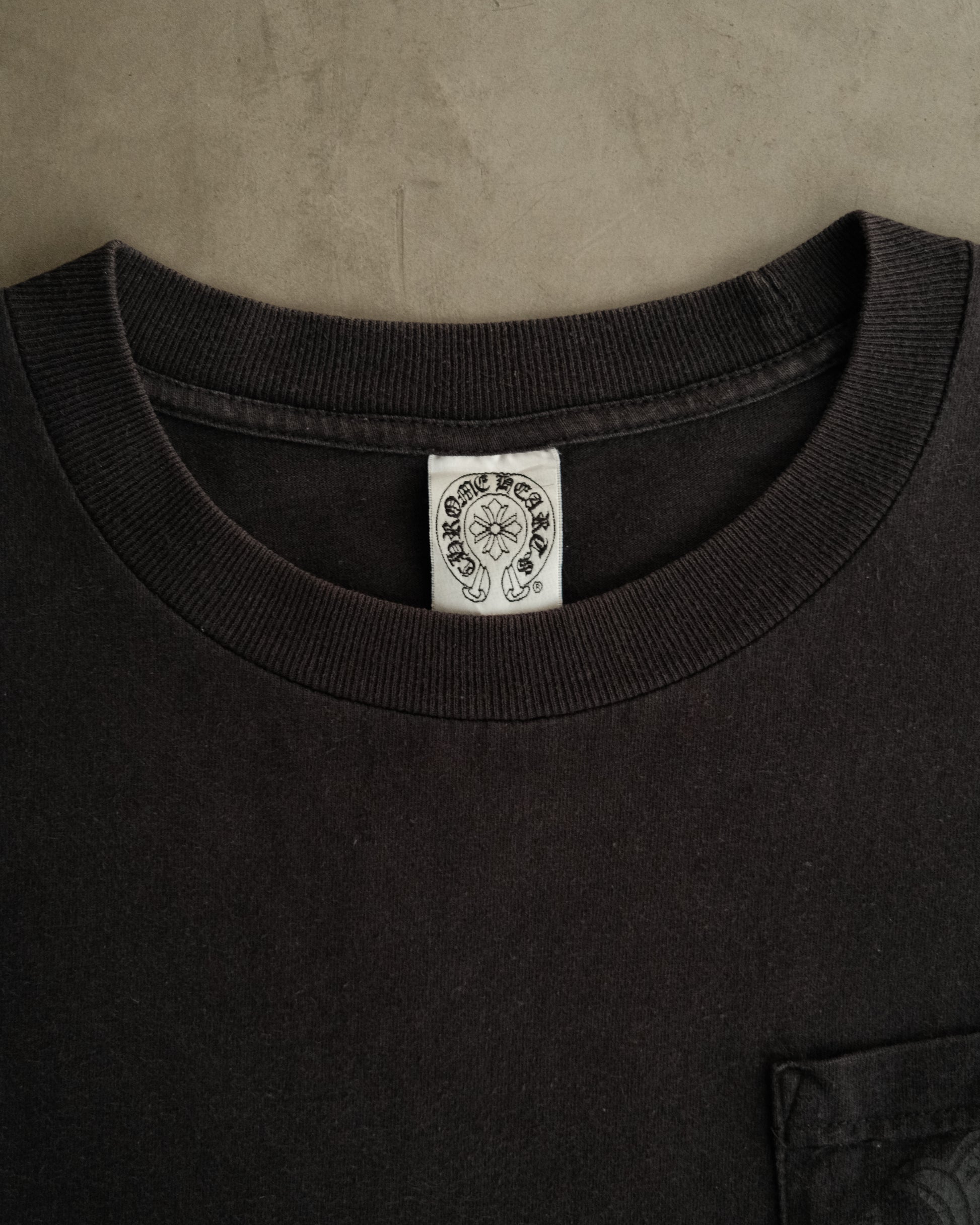 Vintage CHROME HEARTS Old Horse Shoe Logo Long Sleeve