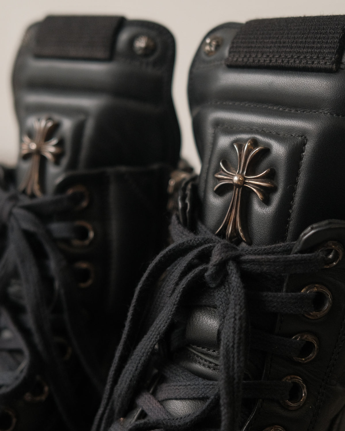 Chrome Hearts x Rick Owens Geobasket Triple Black
