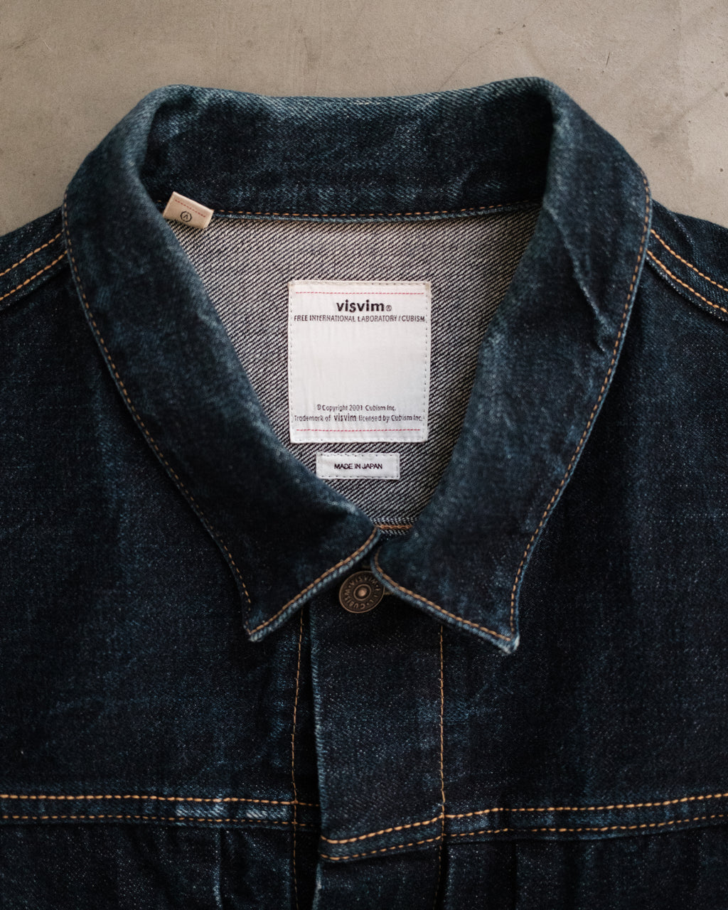VISVIM SS 101 JKT Jumbo Unwashed