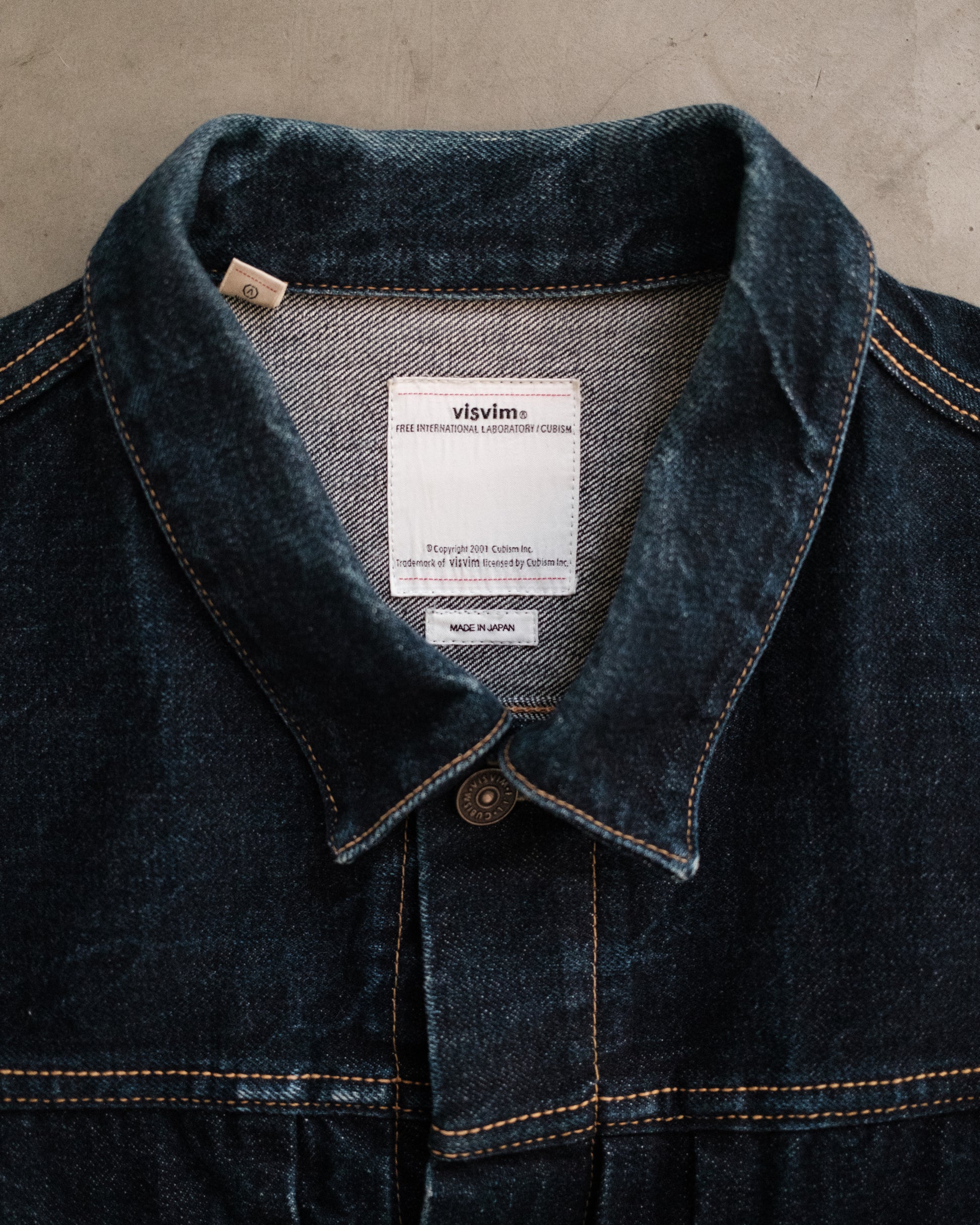 VISVIM SS 101 JKT Jumbo Unwashed