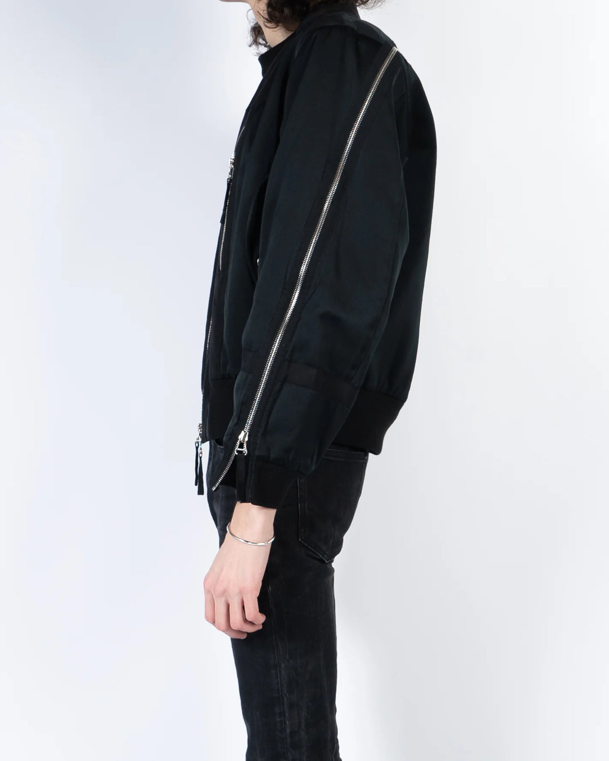 FW14 DRIES VAN NOTEN Back Zip Bomber.