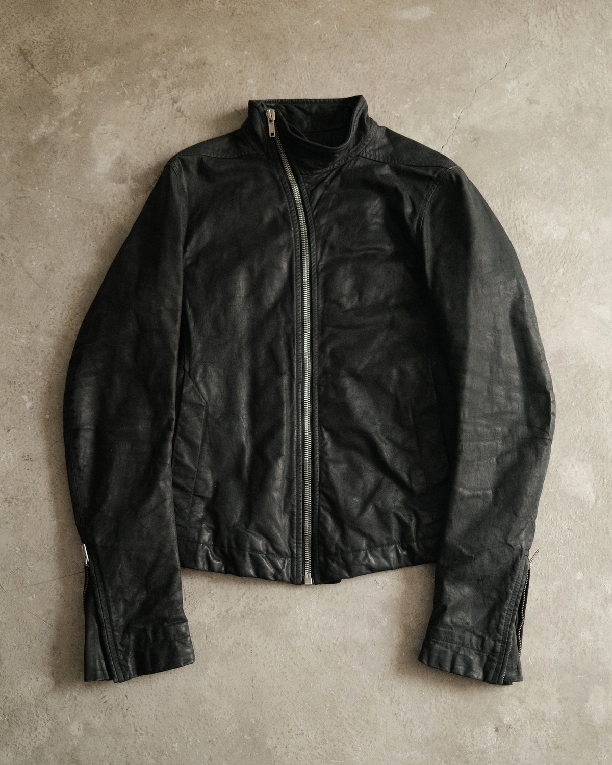 FW12 Rick Owens Mollino Leather Jacket