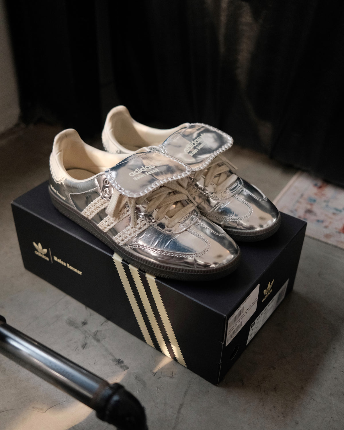 ADIDAS X Wales Bonner SamBa Sliver Sneaker