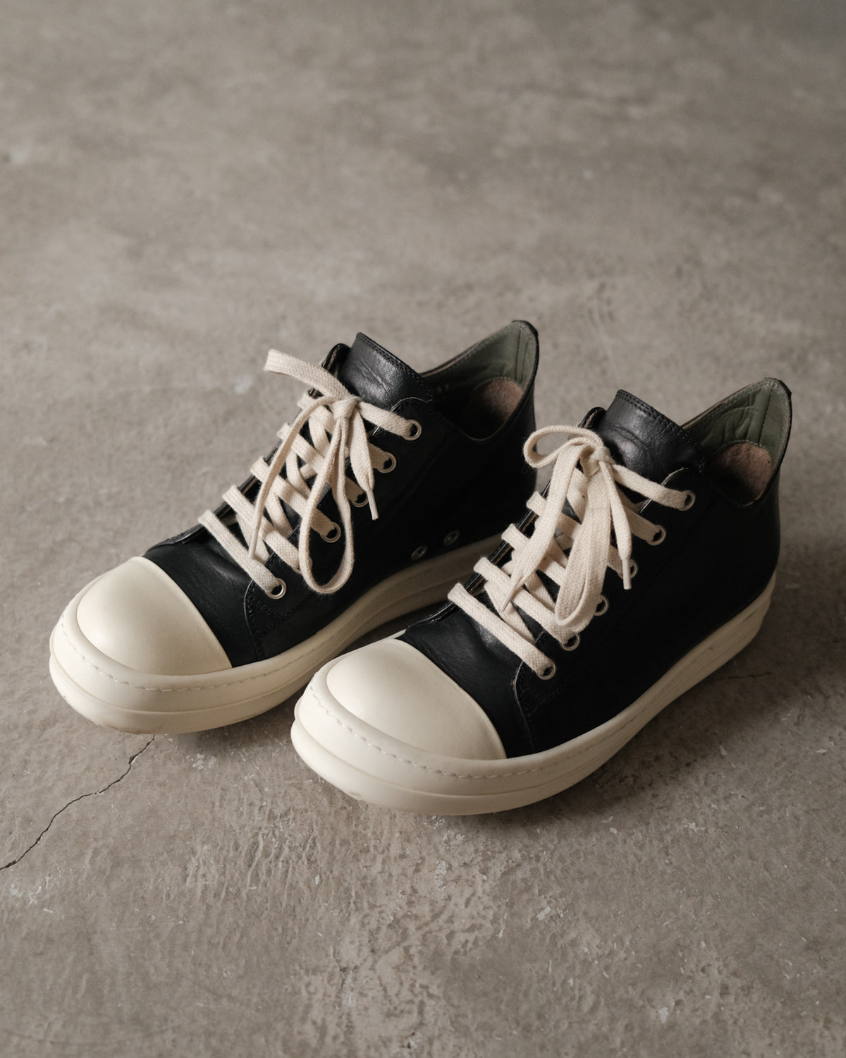 Ss19 Rick Owens Mainline Low Sneakers