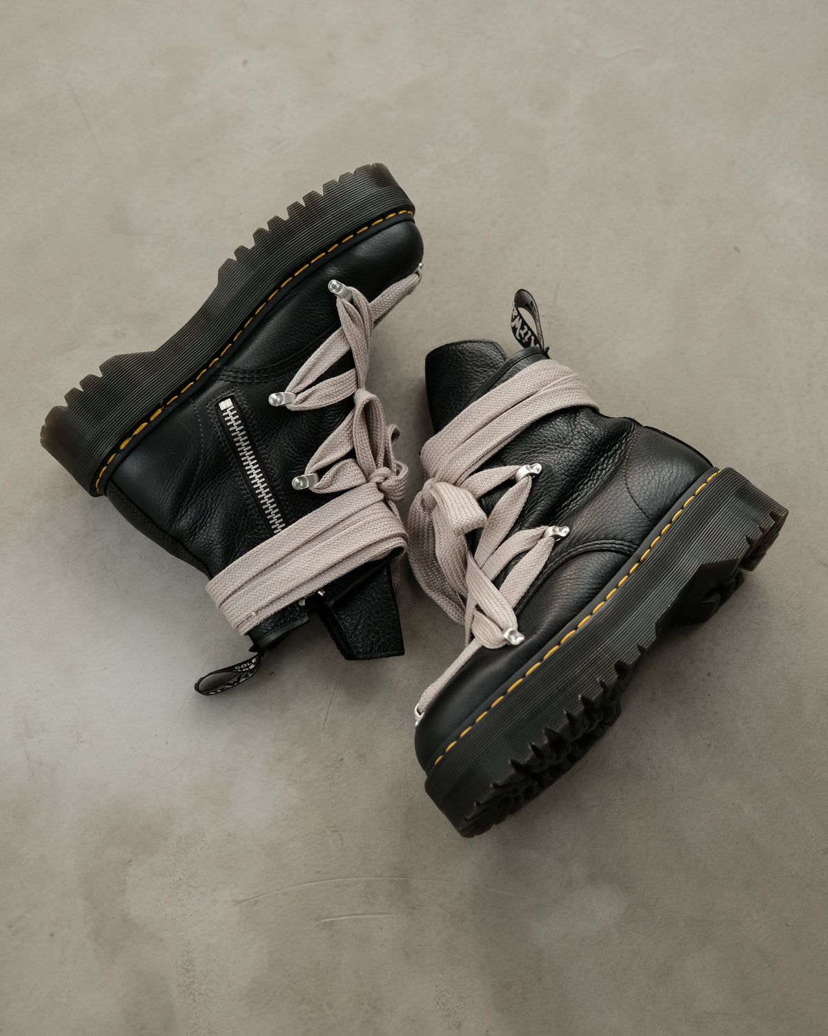 1460 Dr Martens Rick Owens Leather Platform Boots