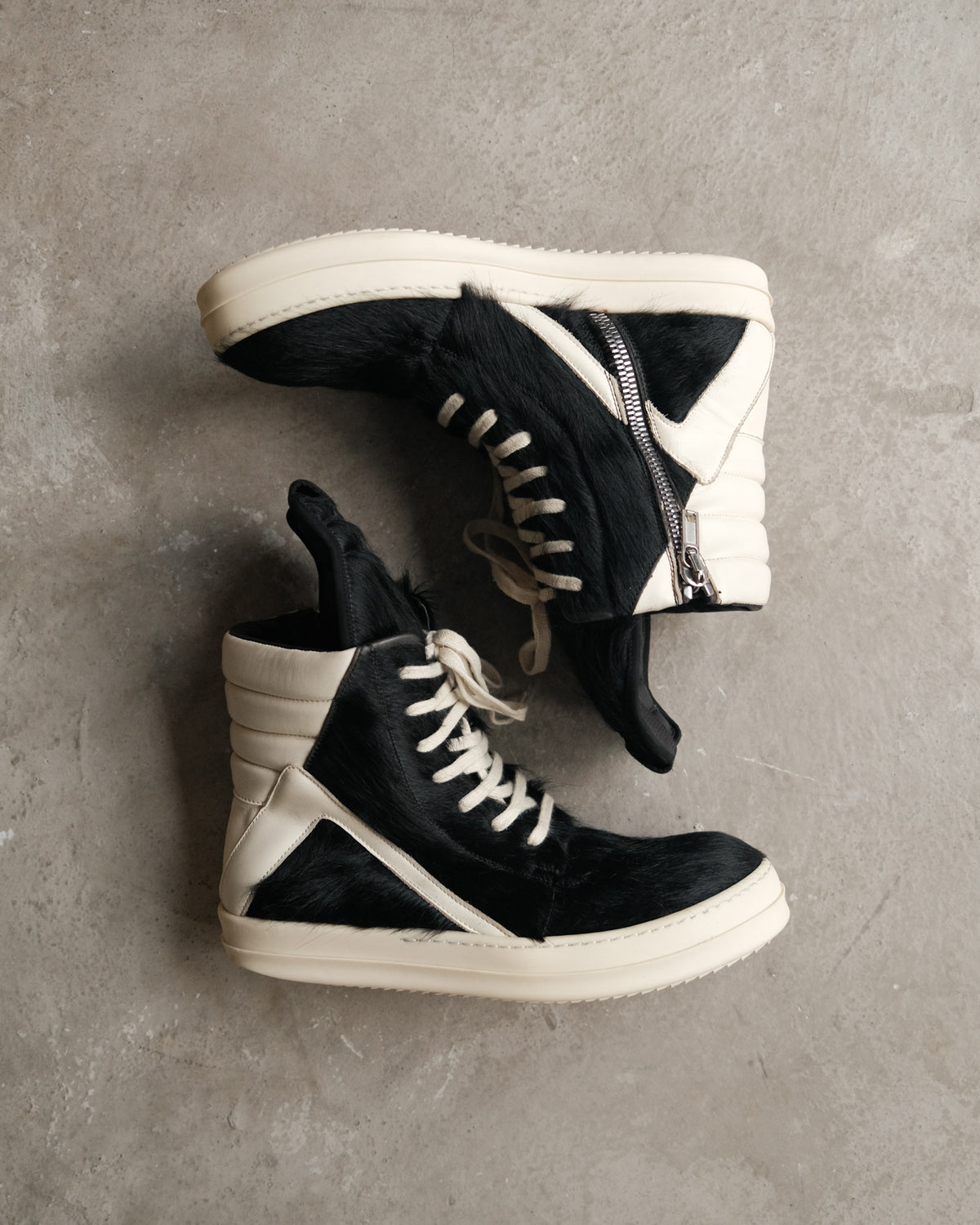 Rick Owens Pony Hair Geobasket