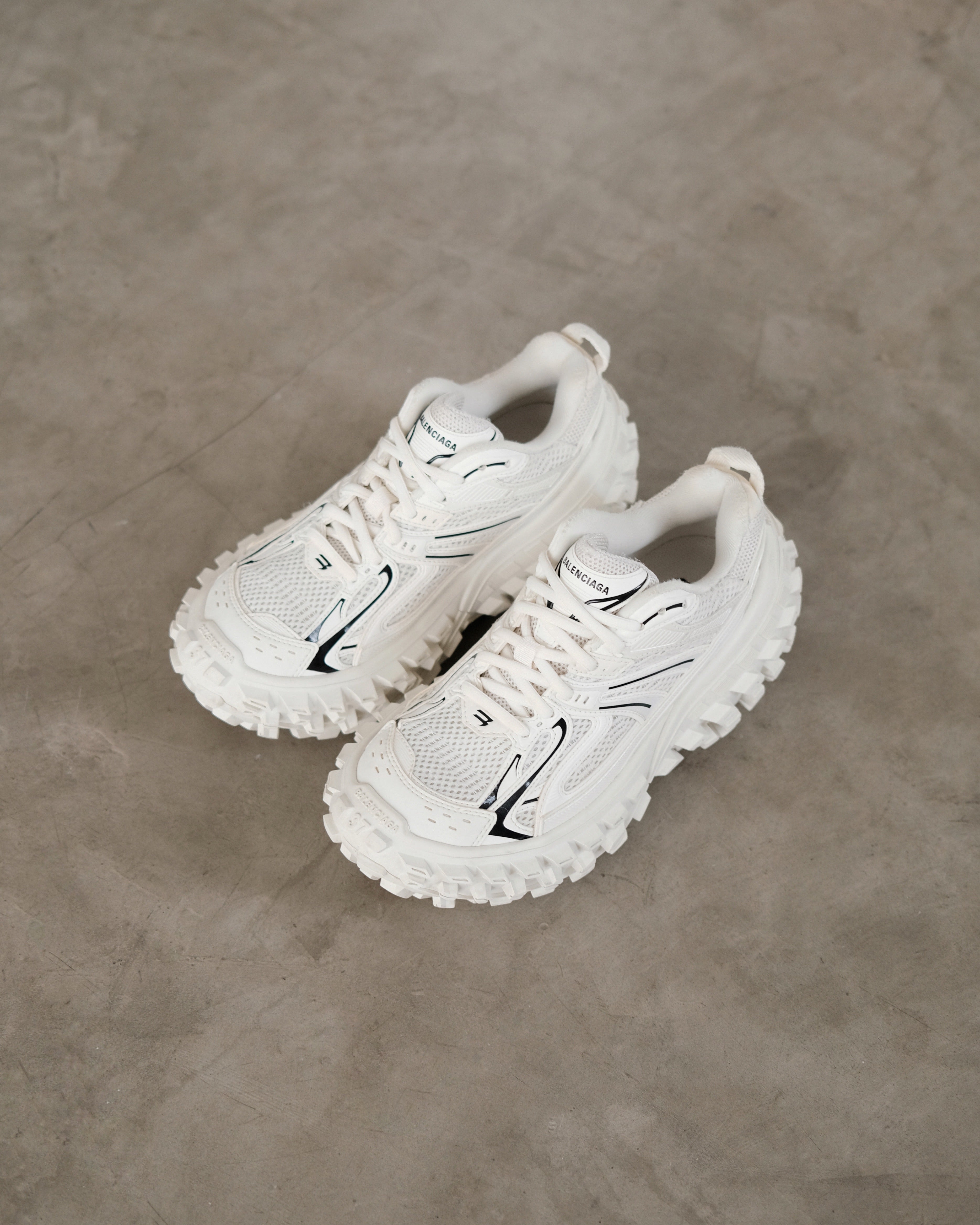 BALENCIAGA Defender Trainers 'Light Beige' – Around The Shoes