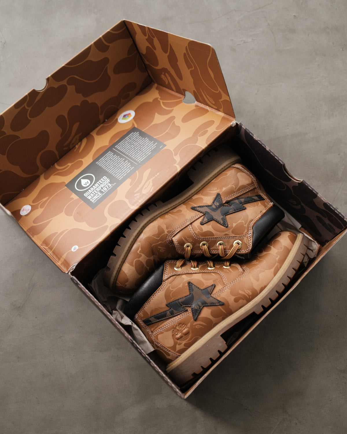 TIMBERLAND X BAPE Nelson Premium Boots