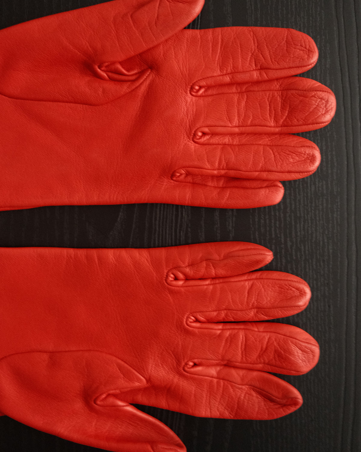 HERMES Leather Gloves